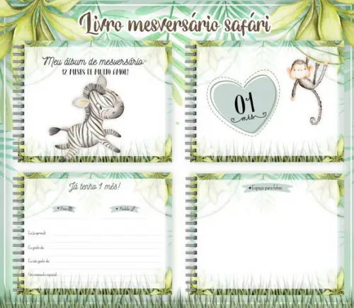 Albúm de Mesversário do Safari