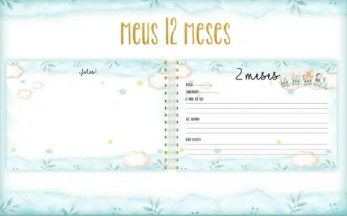 Albúm de Mesversário Trenzinho