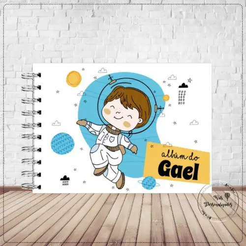 Albúm Fotos 0 a 5 anos Astronauta