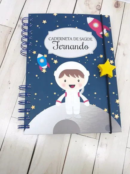 Caderneta de saúde Astronauta