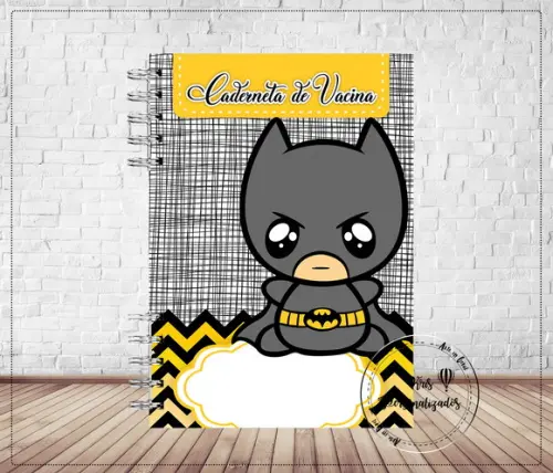 Caderneta de saúde Batman Cute