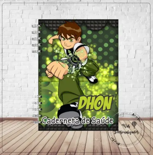 Caderneta de saúde Ben 10