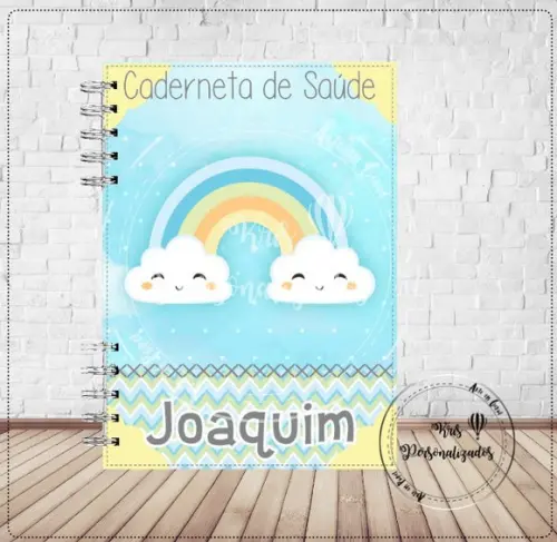 Caderneta de saúde Chuva de Amor Menino 2