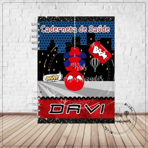 Caderneta de saúde Homem Aranha 2