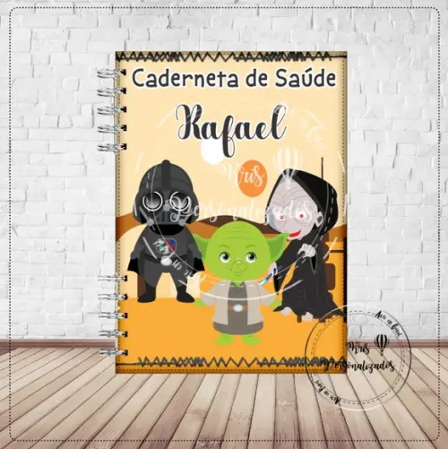 Caderneta de saúde Star Wars