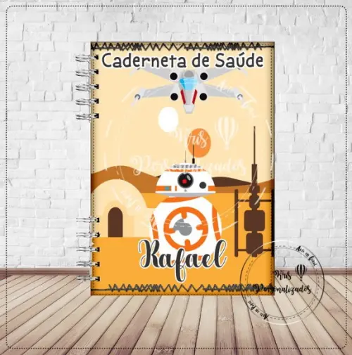 Caderneta de saúde Star Wars 2