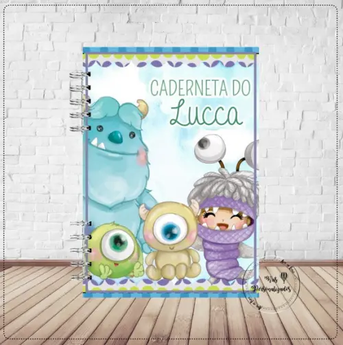 Caderneta de Vacina - Monstro SA