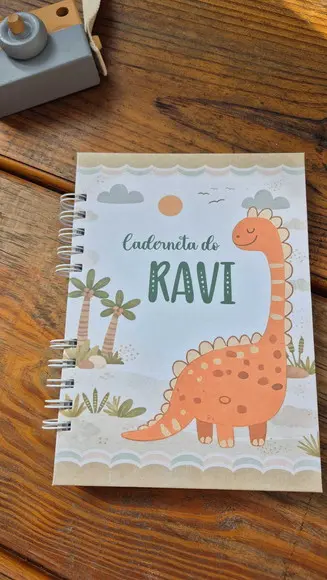 Caderneta de Vacina Dinossauros