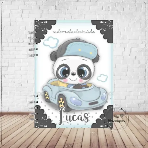 Caderneta de Vacinação - Panda