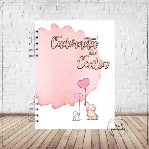 Caderneta De Vacinação -elefantinha