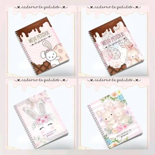 Caderno de Pedidos Páscoa
