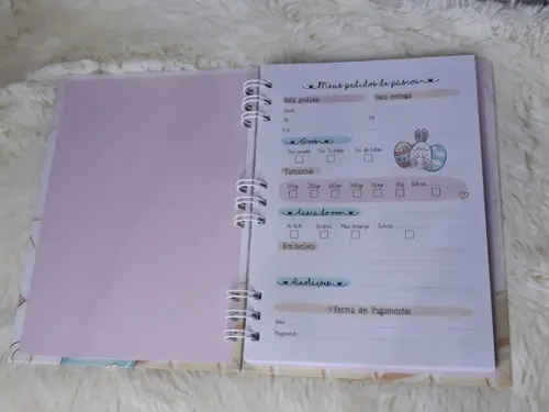 Caderno de Pedidos Páscoa