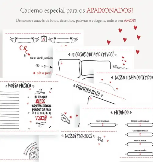 Caderno dos Namorados