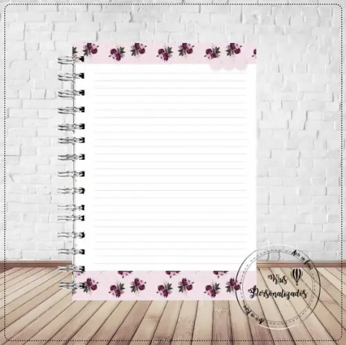 Caderno Flores