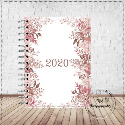 Caderno Floral