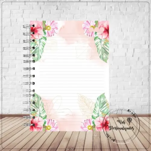 Caderno Monografia Floral