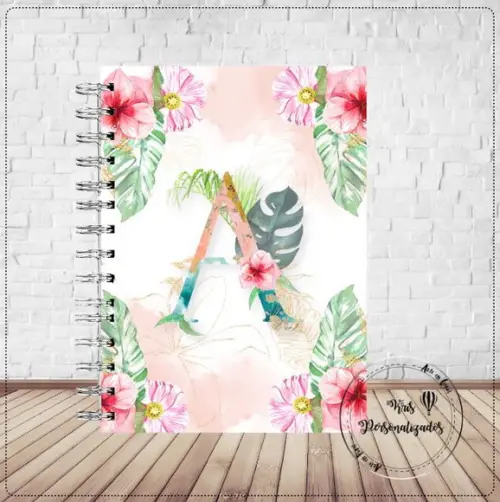 Caderno Monografia Floral