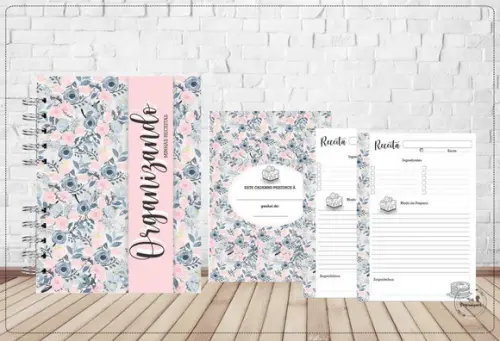 Caderno Organizando minhas Receitas