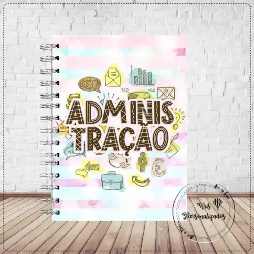 Caderno Personalizado Administração
