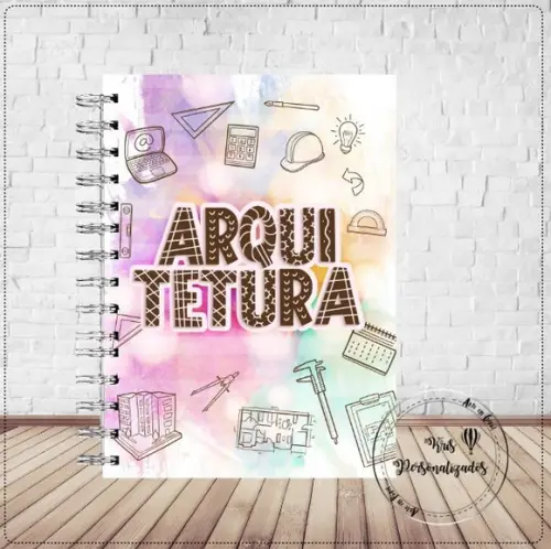 Caderno Personalizado Arquitetura