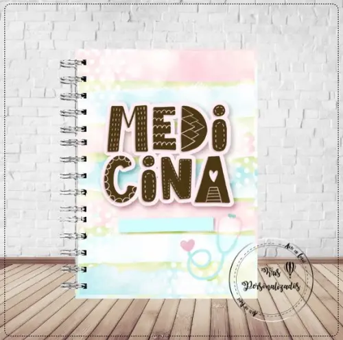 Caderno Personalizado Medicina