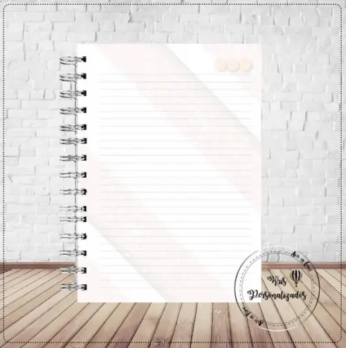 Caderno Personalizado Moderno