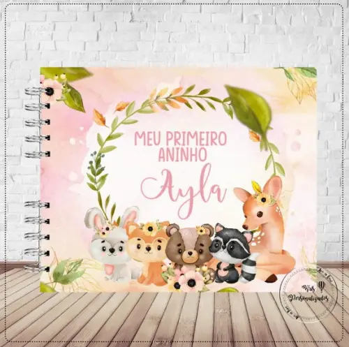 Caixa + Caderno Assinaturas 1° Aninho