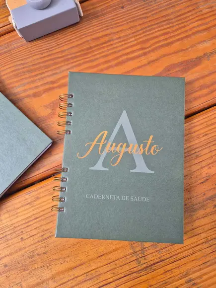 Kit Livro Adoção + Caderneta de Saúde Monagrama