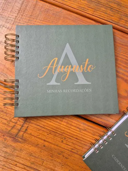 Kit Livro Adoção + Caderneta de Saúde Monagrama