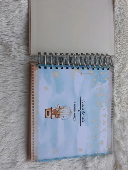 Kit Livro do Bebê + Caderneta de Vacina - Animais Baloeiros
