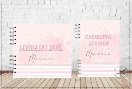 Kit Livro do Bebê e Caderneta de Saúde - Neutro