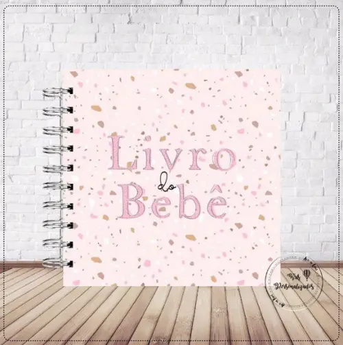 Kit Livro do Bebê e Caderneta de Saúde Minimalista