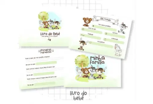 Livro Bebê Animais da Floresta