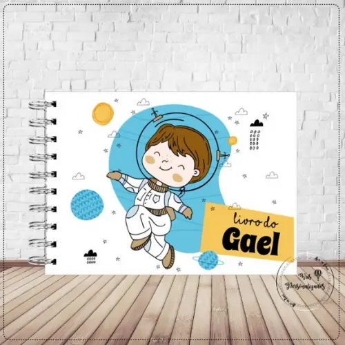 Livro Bebê Astronauta