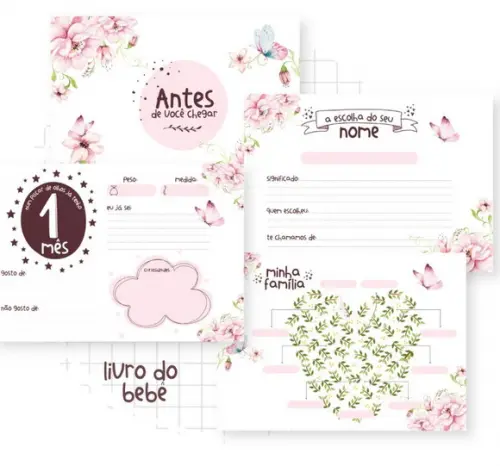 Livro Bebê Borboletas