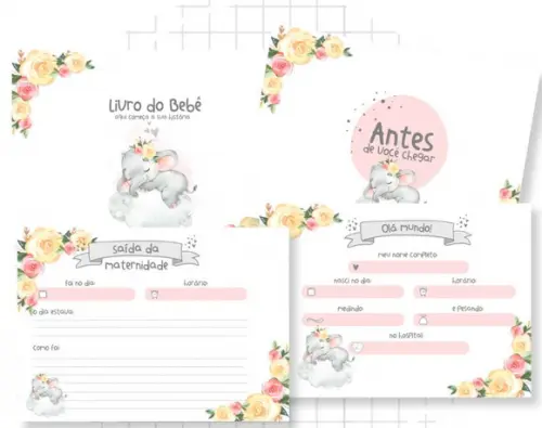 Livro Bebê Elefantinha