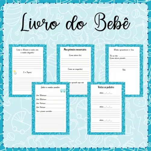 Livro Bebê Menino