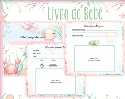 Livro do Bebê 1.1 - Fundo do Mar