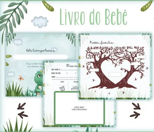 Livro do Bebê 1.1 -Dino Baby