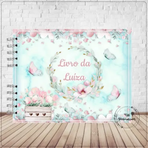 Livro do Bebê 2 - Floral
