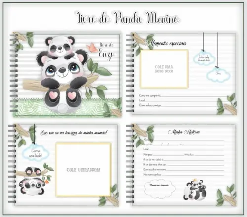 Livro do Bebê 2 - Panda menino