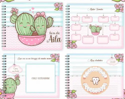 Livro do Bebê 2 -Cactus