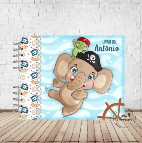 Livro do Bebê 2.1 -Bichinhos Pirata