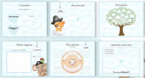 Livro do Bebê 2.1 -Bichinhos Pirata