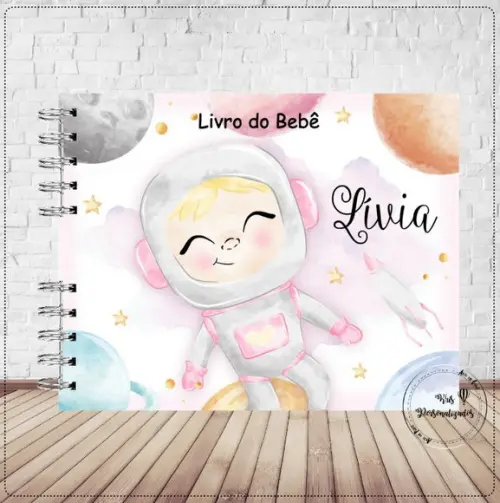 Livro do Bebê 2.1 -Astronauta Menina