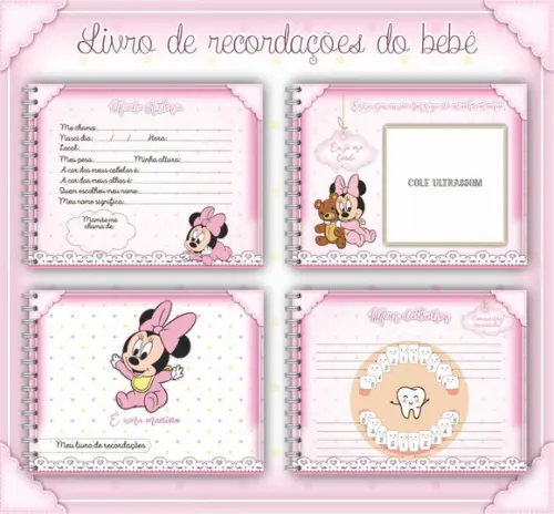 Livro do Bebê 3 - Minie Baby