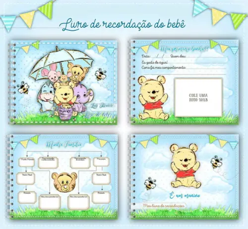 Livro do Bebê 3 - Turma do Ursinho Pooh