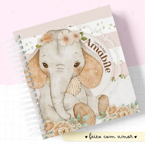 Livro do Bebê 4 Baby Elefante