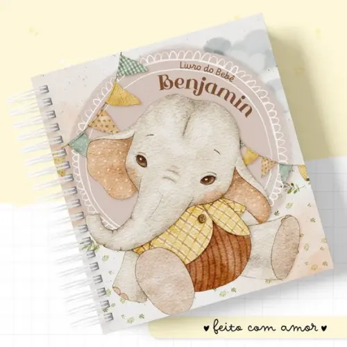 Livro do Bebê 4 Baby Elefante