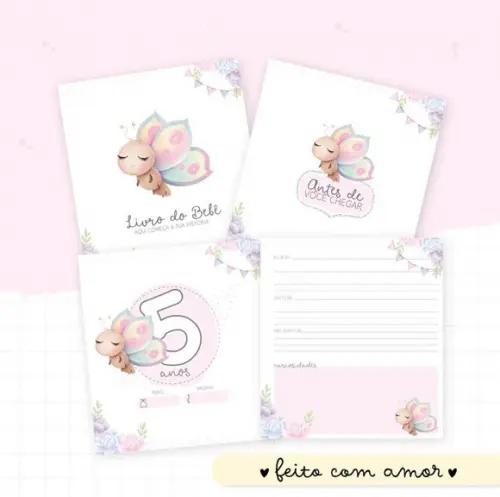 Livro do Bebê 4 Borboleta Baby